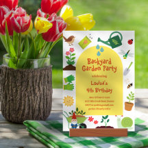 Backyard Garden Parties