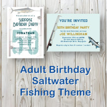 Birthday, Adult Fishing Saltwater