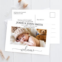 Birth Announcements Postcards