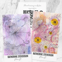Florist Business Cards