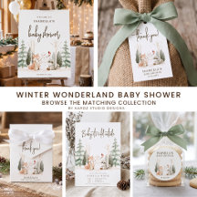 Winter Wonderland Baby Shower