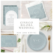 Botanical Bliss: Ginkgo Biloba Wedding