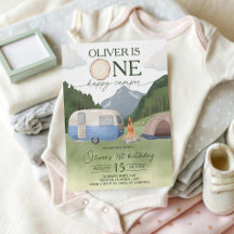 One Happy Camper 1st Birthday Collection
