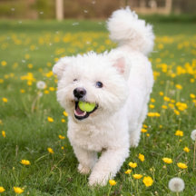 Bichon Dandelion Days