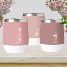  'Pink Rose' Monogram Collection