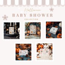 Quilted Patchwork Halloween Baby Shower