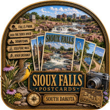 Sioux Falls South Dakota Postcards/Gifts