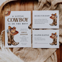 A Little Cowboy Western Baby Shower
