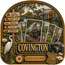 Covington Louisiana Postcards/Gifts