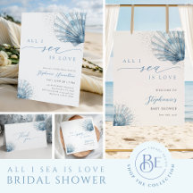 All I Sea Is Love Coastal Bridal Shower