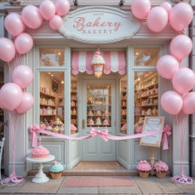 Bakery Grand Opening Invitations