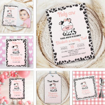 Holy Cow, Cute Cow birthday girl