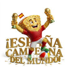 Spain World Champions Mascot Collection 