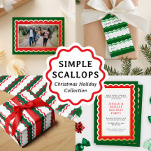 Simple Scallops Christmas Holiday Collection