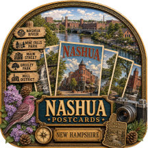 Nashua New Hampshire Postcards/Gifts
