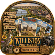 Williston North Dakota Postcards/Gifts