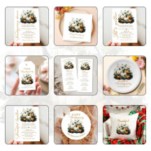 Floral Pumpkin Thanksgiving Dinner