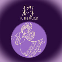 Radiant Lavender Angel of Joy Christmas Collection