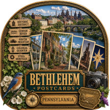 Bethlehem Pennsylvania Postcards/Gifts