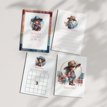 Little Cowgirl Western Baby Shower