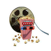 3D Movie Popcorn