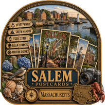 Salem Massachusetts Postcards/Gifts