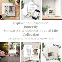 Butterfly Funeral Memorial