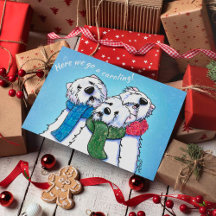 KiniArt Westie Christmas Cards