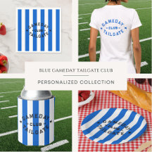 Gameday Tailgate Club Blue Football Team