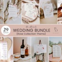 WEDDING ROSE COLLECTION BUNDLE