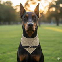 Custom Pet Cat Dog Name Printed Bandana