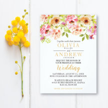 Spring Watercolor Floral Collection