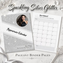 Silver Glitter Essentials Pageants