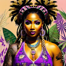 African Unveiling Beauty: Hip Hop Inspired
