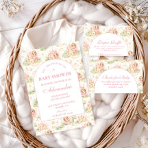 Pink Fairy Garden Baby Shower