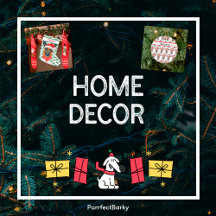 HOME DECOR | DOG CHRISTMAS Theme