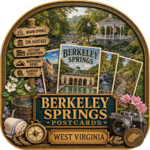 Berkeley Springs West Virginia Postcards/Gifts