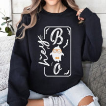 Hey Boo Halloween Aesthetic T-Shirts & Gifts