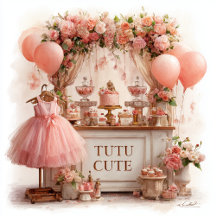 Tutu Cute Ballerina Birthday Party Collection