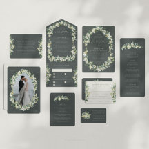 Snowberry+Eucalyptus Winter Wedding - Gray Green