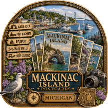 Mackinac Island Michigan Postcards/Gifts