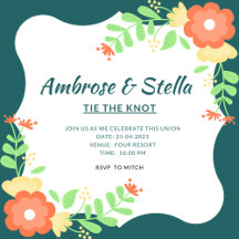 Wedding Invitation Cards