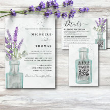 VIntage Eucalyptus & Lavender Wedding Collection