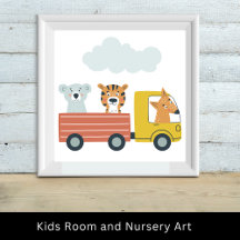 Nursery and Kid's Room Art and Decor