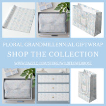 Grandmillennial Floral Gift Wrap Collection