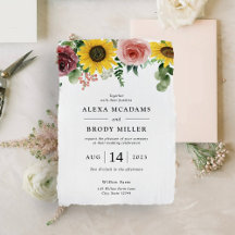 Sunflowers and Roses