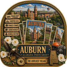 Auburn Alabama Postcards/Gifts