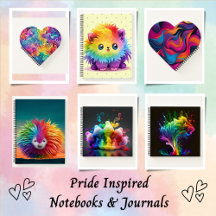 Pride Inspired Notebooks & Journals