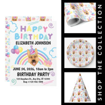 German Shepherd Birthday Party Supplies