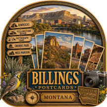 Billings Montana Postcards/Gifts